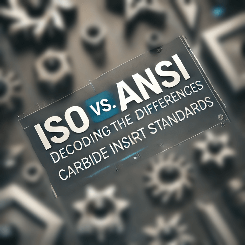 ISO vs. ANSI: Decoding the Differences in Carbide Insert Standards